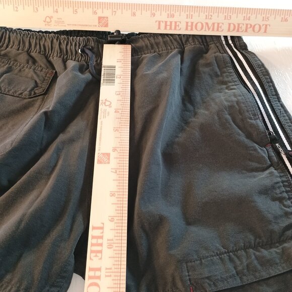 WearFirst Boy Medium Cargo Utility Pant 9 Zip Pocket 70% Cotton Adjustable Waist - Picture 6 of 8